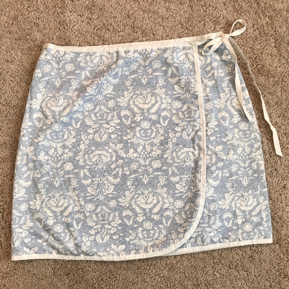 J crew wrap skirt